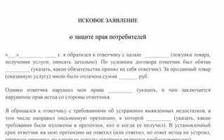 В какой суд подавать исковое заявление