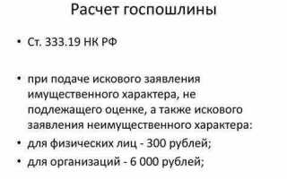 Госпошлина присужденная судом что это