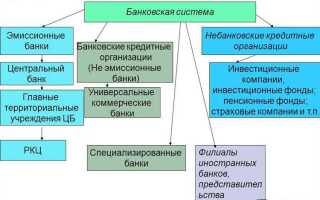 Что включает в себя банковская система