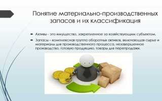 Какое имущество нужно учитывать в составе материальных запасов