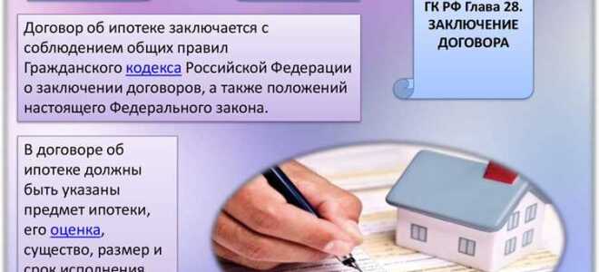 Что такое договор об ипотеке