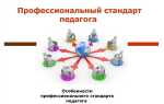 Для какой категории педагогических работников разработан профессиональный стандарт
