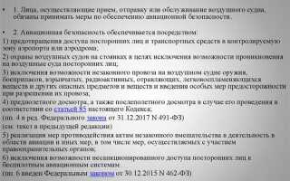Что рассматривает статья 118 в главе 17 воздушного кодекса