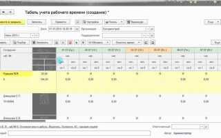 Кто подписывает табель учета рабочего времени