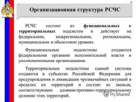 Для чего создаются территориальные подсистемы рсчс