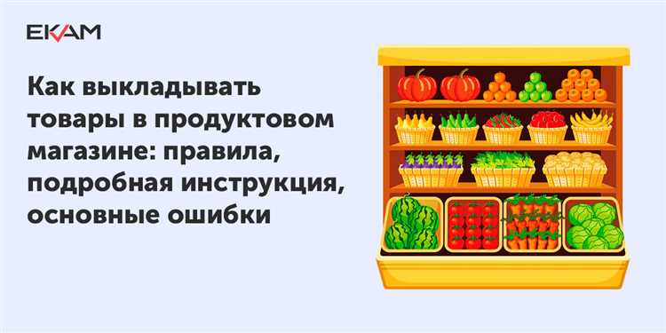 Критерии выбора продуктов питания при розничной покупке