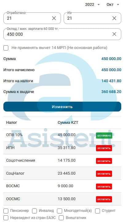 Контроль соблюдения графика и корректировка платежей