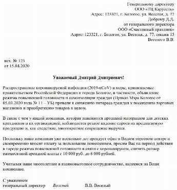 Как корректно планировать бюджет при отказе в снижении аренды