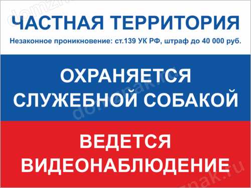 Уголовная ответственность за незаконное проникновение на частную территорию
