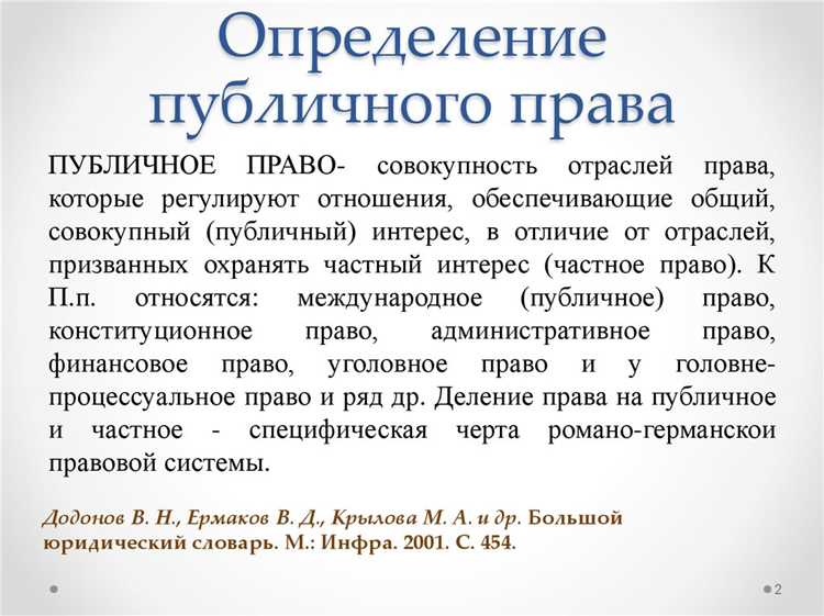 Публичное право в сфере уголовного и административного права: что важно знать