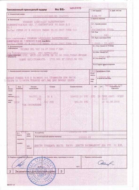 Обращение в таможенный офис лично или по телефону