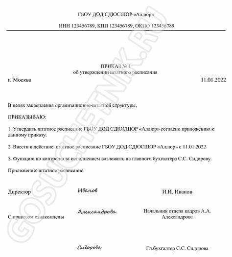 С окладом согласно штатному расписанию как правильно