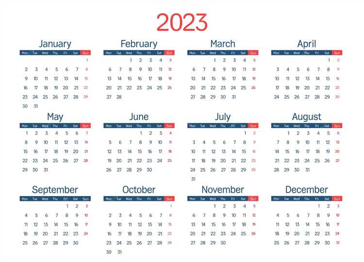Сколько понедельников в 2023 году Сколько понедельников в 2023 году