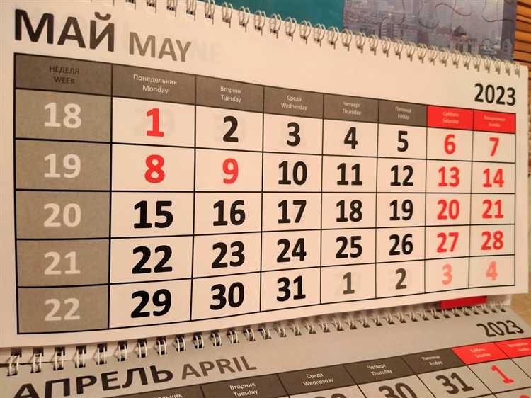 Влияние праздничных дней на рабочий график