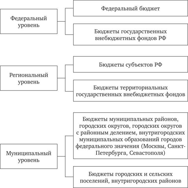 Сколько уровней в бюджетной системе рф
