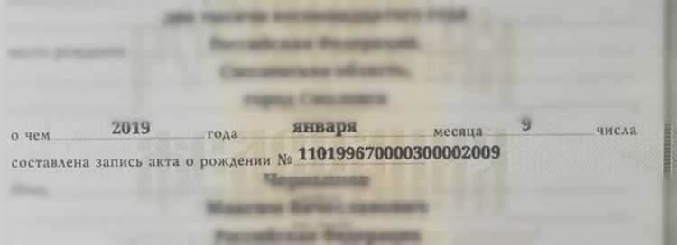 Сведения об актовой записи что это